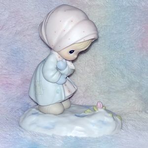 Signed Sam Butcher precious moments ❄️FEBRUARY❄️ 90’s vintage figure 1987